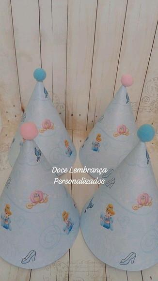 Chapeuzinho Aniversário personalizado Cinderela Festa Infantil