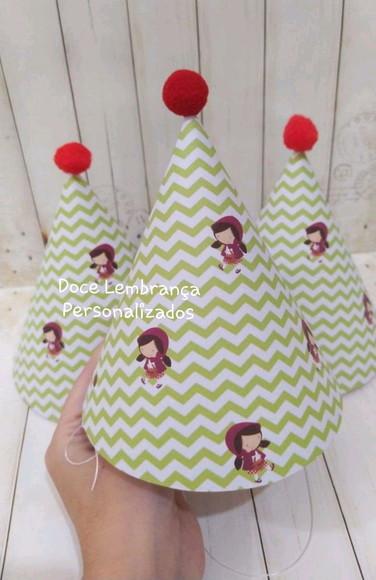 Chapeuzinho Aniversário Personalizado Chapeuzinho Vermelho