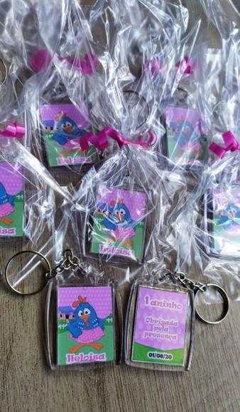 Chaveiro Galinha Pintadinha Personalizado