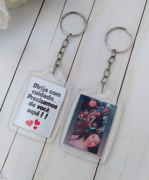 Chaveiro Personalizado Dirija com Cuidado