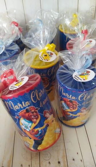 Cofrinho a Bela e a Fera Lembrancinhas