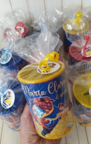 Cofrinho a Bela e a Fera Lembrancinhas