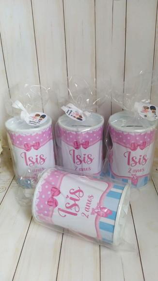 Cofrinho Bailarina Personalizado Embalados