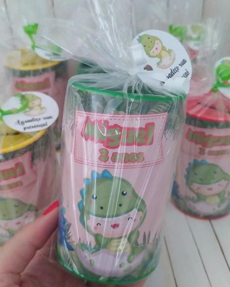 Cofrinho Dinossauro/ Dino Baby Personalizado Embalado