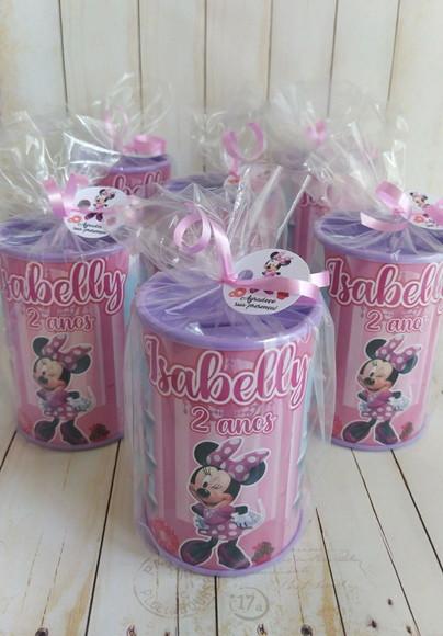Cofrinho Minnie Confeitaria Embalado