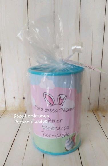 Cofrinho Personalizado Páscoa Embalados
