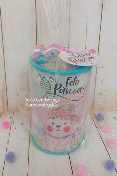 Cofrinho Personalizado Páscoa Embalados