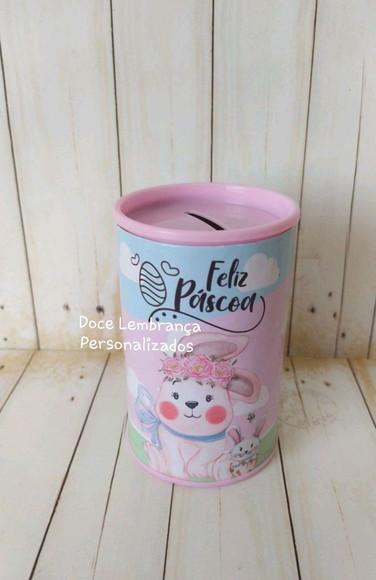 Cofrinho Personalizado Páscoa Embalados