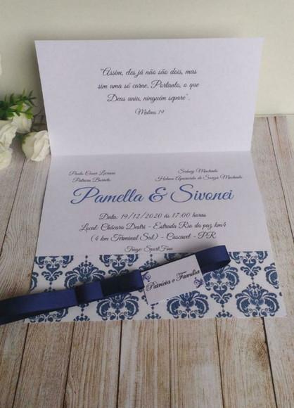 Convite de Casamento