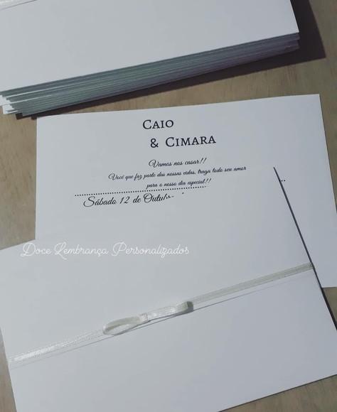 Convite de Casamento