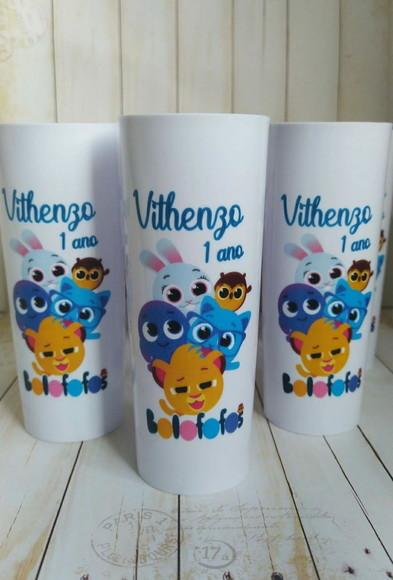 Copo Long Drink Bolofofos Personalizado