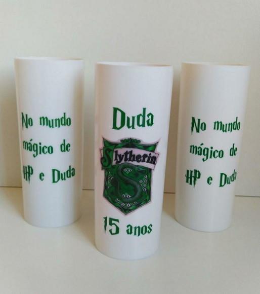 Copo Long Drink 15 Anos Harry Potter