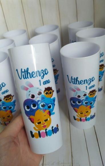Copo Long Drink Bolofofos Personalizado
