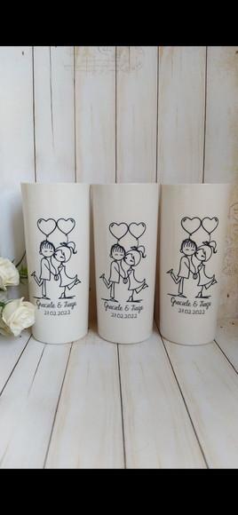 Copo Long Drink Casamento / Noivado