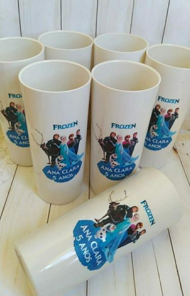 Copo Long drink Frozen personalizado