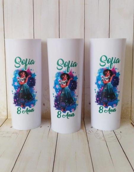 Copo Long Drink Filme Encanto Personalizado Mirabel