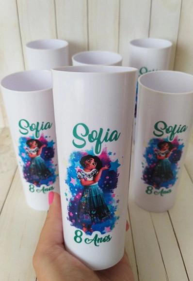 Copo Long Drink Filme Encanto Personalizado Mirabel