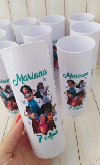 Copo Long Drink Filme Encanto Personalizado