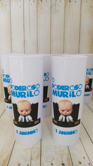 Copo Long Drink Poderoso Chefinho Personalizado