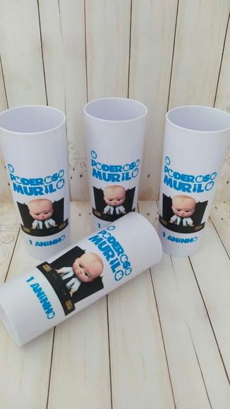 Copo Long Drink Poderoso Chefinho Personalizado