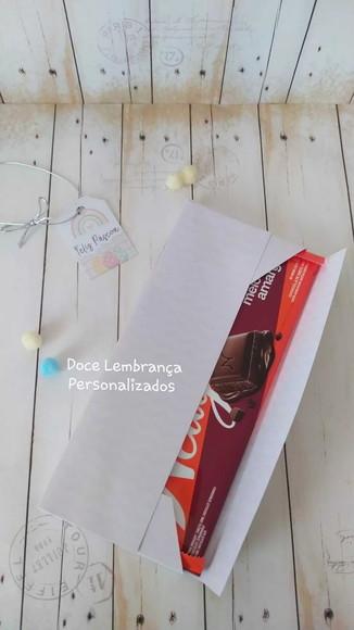 Envelope para Barra Chocolate Páscoa Lembrancinha