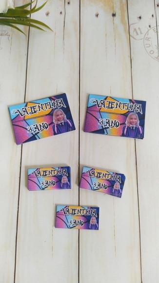 Etiqueta Escolar Personalizada Wandinha Enid 100 Unidades