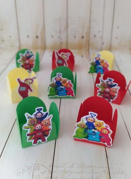 Forminhas Personalizadas para Docinhos Teletubbies aniversário