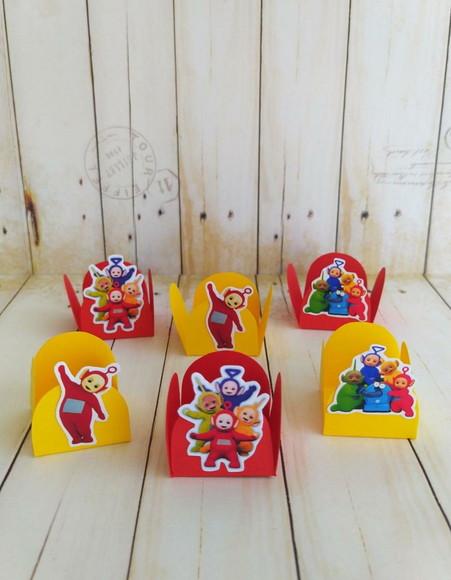 Forminhas Personalizadas para Docinhos Teletubbies aniversário