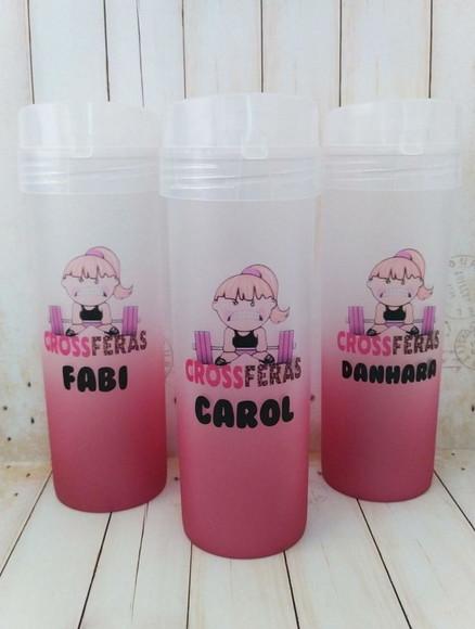 Garrafa Acqua Bio Degradê Crossfit Personalizada