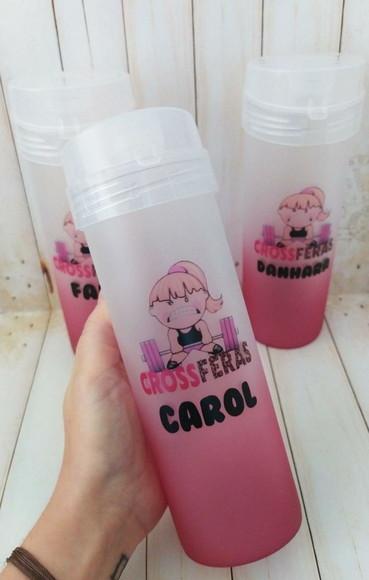 Garrafa Acqua Bio Degradê Crossfit Personalizada