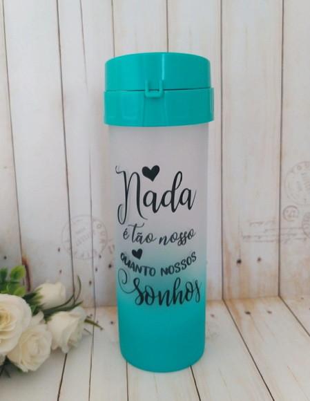 Garrafa Acqua Bio Degradê Personalizada