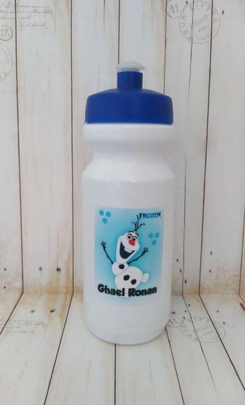 Garrafa Squeeze Escolar Olaf Frozen