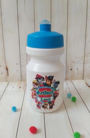 Garrafa Squeeze Lembrancinha Patrulha Canina