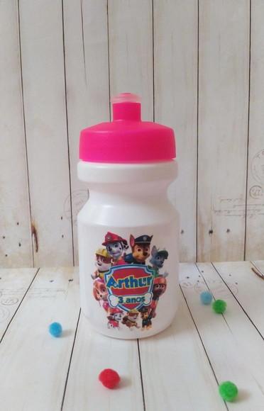 Garrafa Squeeze Lembrancinha Patrulha Canina
