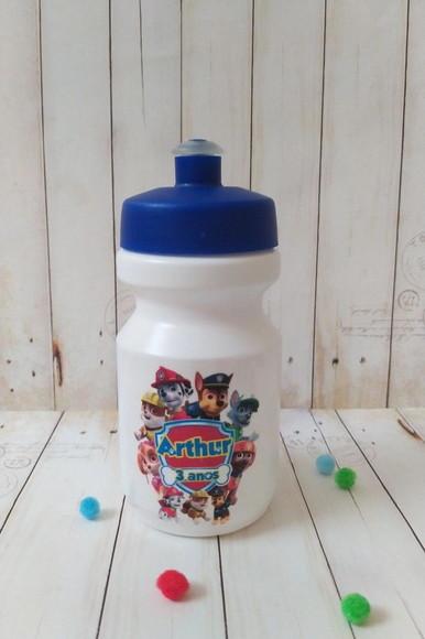 Garrafa Squeeze Lembrancinha Patrulha Canina
