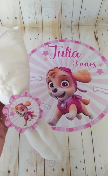 Kit Aniversário Festa Mesa Posta Skye Patrulha Canina