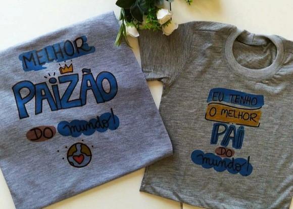 Kit Camiseta Dia dos Pais
