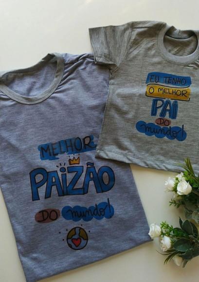 Kit Camiseta Dia dos Pais