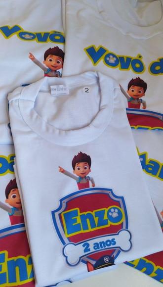 Kit Camisetas Patrulha Canina