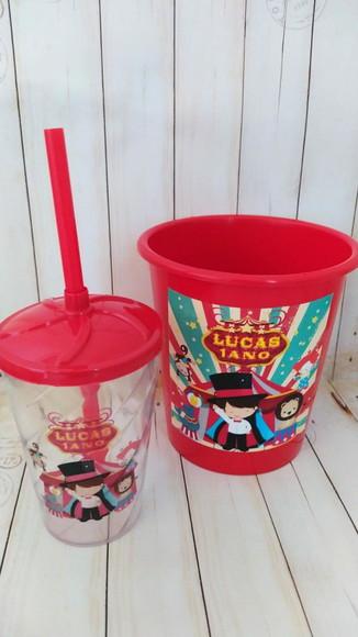 Kit Cineminha Personalizado Circo