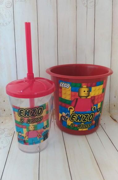 Kit Cineminha Personalizado Lego