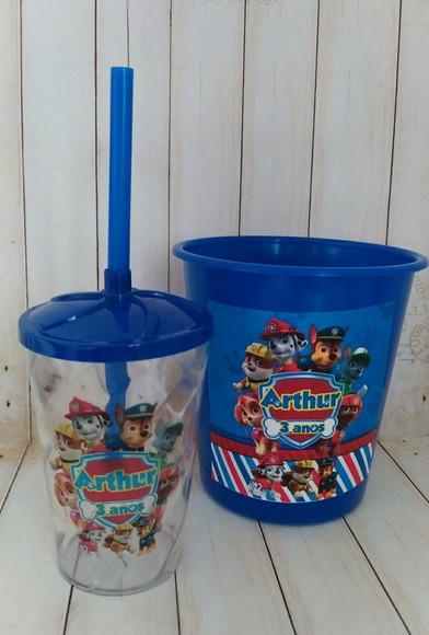 Kit Cineminha Personalizado Patrulha Canina