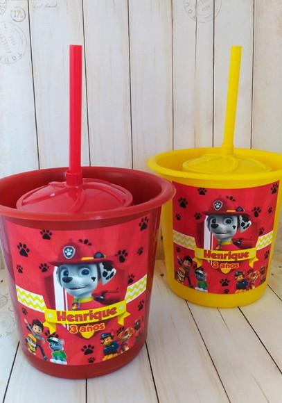 Kit Cineminha Personalizado Patrulha Canina (marshall)