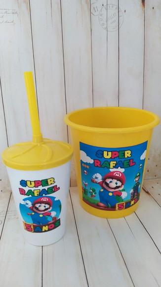 Kit Cineminha Personalizado Super Mario
