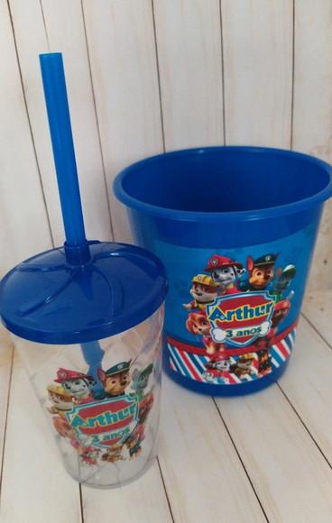 Kit Cineminha Personalizado Patrulha Canina