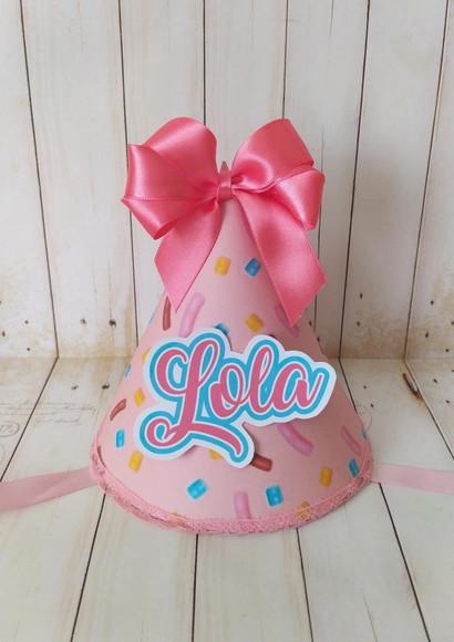 Kit Festa Aniversário Bandeirola e Chapéu Personalizados