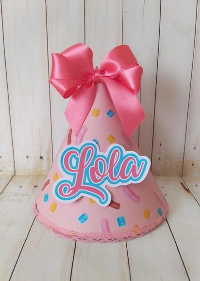 Kit Festa Aniversário Pet com 2 Chapeuzinhos Personalizados