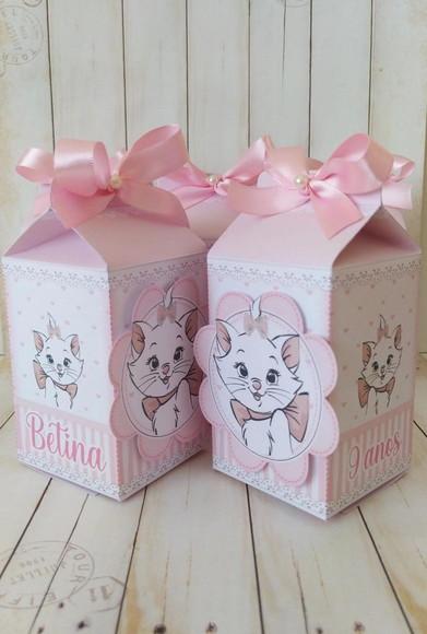 Kit Festa Gatinha Marie Topper e Lembrancinhas