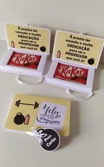 Kit Kat Personalizado Personal Trainer/dia Dos Professores