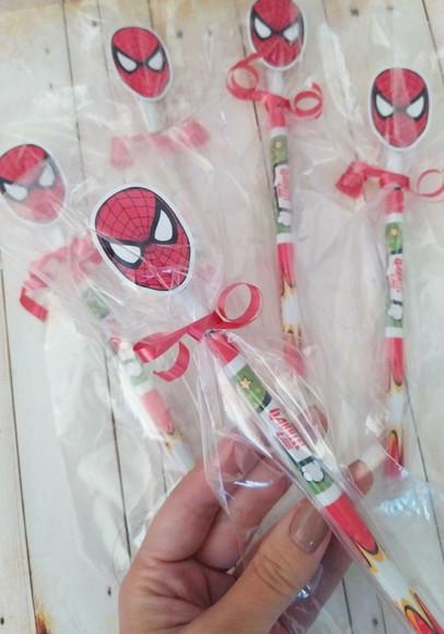 Lápis Personalizado Homem Aranha